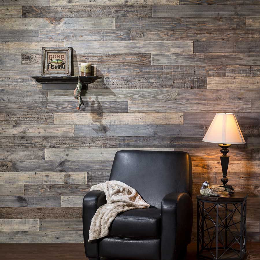 Rustic Grove Wall Planks