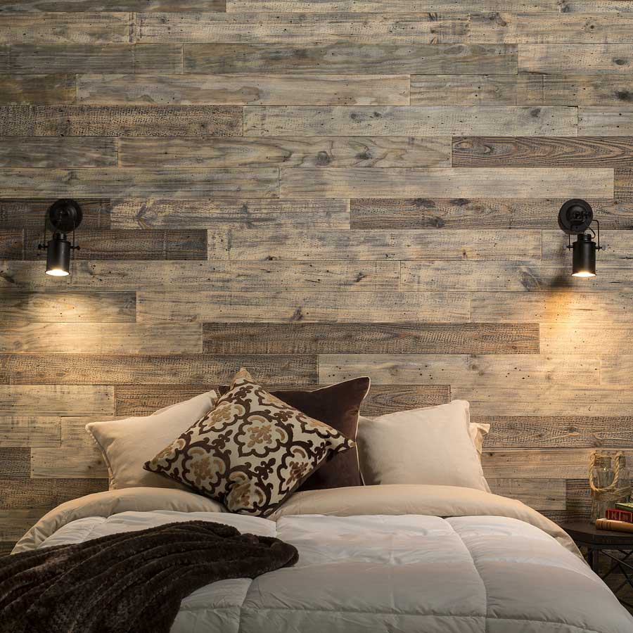 Rustic Grove Wall Planks