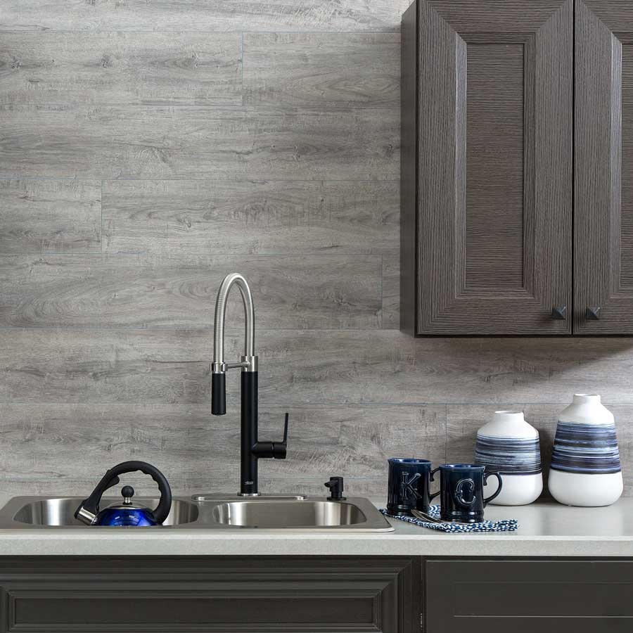 Wall Panel Ideas Gallery - Palisade Wall Plank in Gray Oak